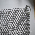 Purificador chainmail do aço inoxidável de 6 * 8inch / líquido de limpeza do ferro de molde